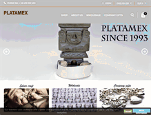 Tablet Screenshot of platamex.com